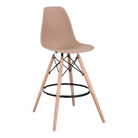Bar Stool Renata HM0173.45 Cappuccino 58x56x107cm