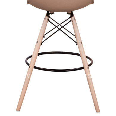 Bar Stool Renata HM0173.45 Cappuccino 58x56x107cm