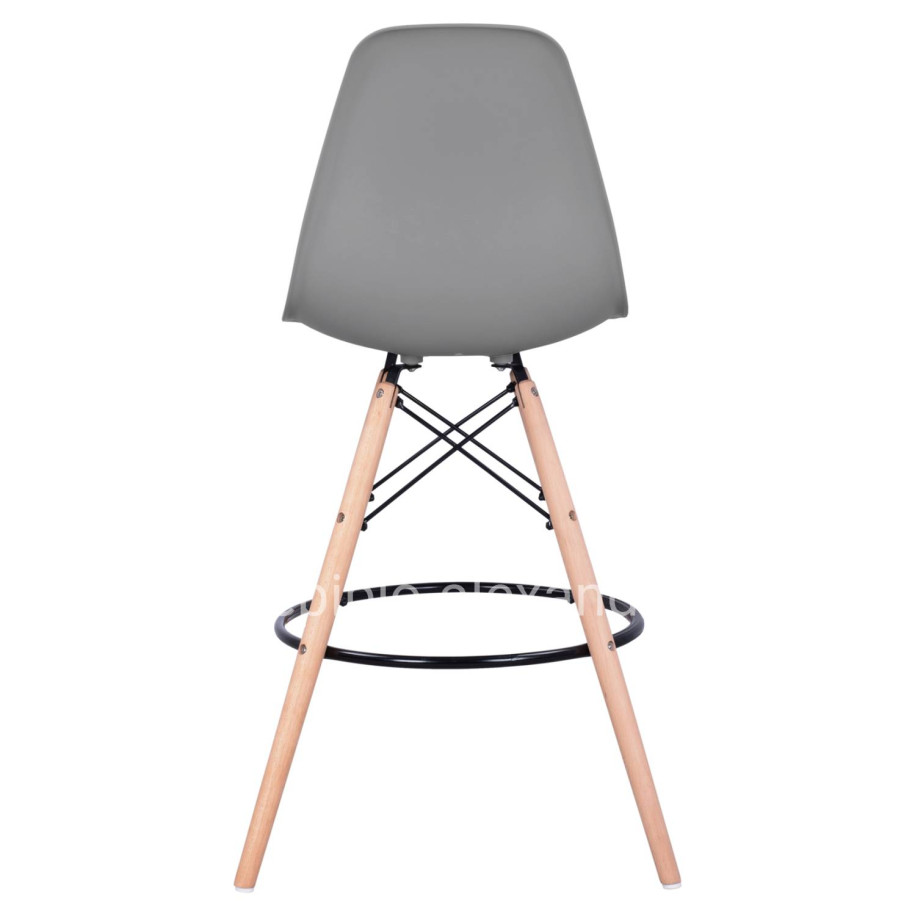 Bar Stool Renata HM0173.10 Grey 58x56x107cm