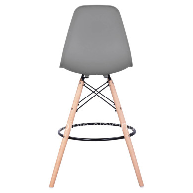 Bar Stool Renata HM0173.10 Grey 58x56x107cm