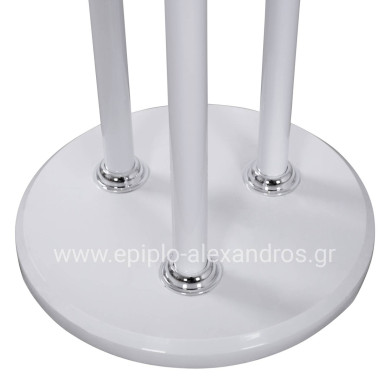 ΚΑΛΟΓΕΡΟΣ ΜΕΤΑΛΛΙΚΟΣ 3ΠΛΟΣ WYATT ΟΞΙΑ ΚΑΙ ΛΕΥΚΟ Φ37X173εκ.HM8610.01