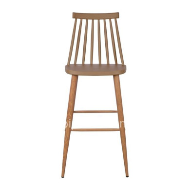 Bar Stool HM8459.25 Vanessa in Cappuccino color 43x49x107cm