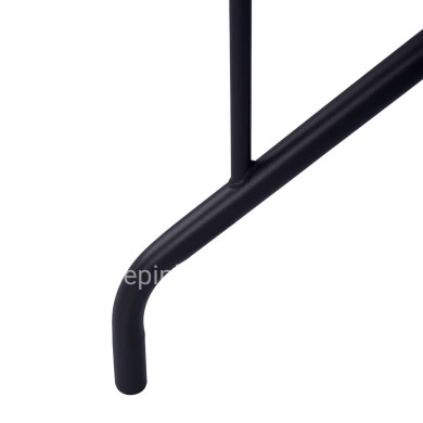 OUTDOOR METALLIC TABLE ADAM HM5679.01 GREY WITH REINFORCED GLASS TOP 120Χ70Χ71Hcm.