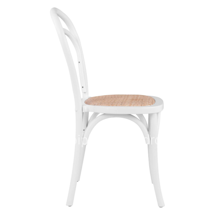 ΞΥΛΙΝΗ ΚΑΡΕΚΛΑ ΒΙΕΝΝΗΣ ALIYAH ΣΤΟΙΒΑΖΟΜΕΝΗ ΑΠΟ ΞΥΛΟ ΟΞΙΑΣ ΣΕ ΛΕΥΚΟ ΜΑΤ HM8644.03 45x54x89