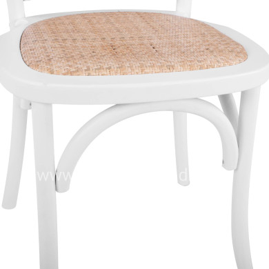 ΞΥΛΙΝΗ ΚΑΡΕΚΛΑ ΒΙΕΝΝΗΣ ALIYAH ΣΤΟΙΒΑΖΟΜΕΝΗ ΑΠΟ ΞΥΛΟ ΟΞΙΑΣ ΣΕ ΛΕΥΚΟ ΜΑΤ HM8644.03 45x54x89