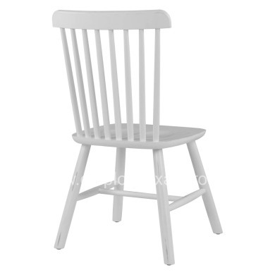 DINING CHAIR LUCIEN HM8645.03 BEECH WOOD IN ANTIQUE-WHITE 48x54x86Η cm