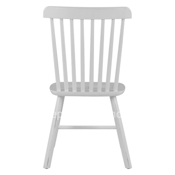 ΚΑΡΕΚΛΑ ΤΡΑΠΕΖΑΡΙΑΣ LUCIEN HM8645.03 ΞΥΛΟ ΟΞΙΑΣ ΣΕ ANTIQUE-ΛΕΥΚΟ ΧΡΩΜΑ 48x54x86Υεκ.