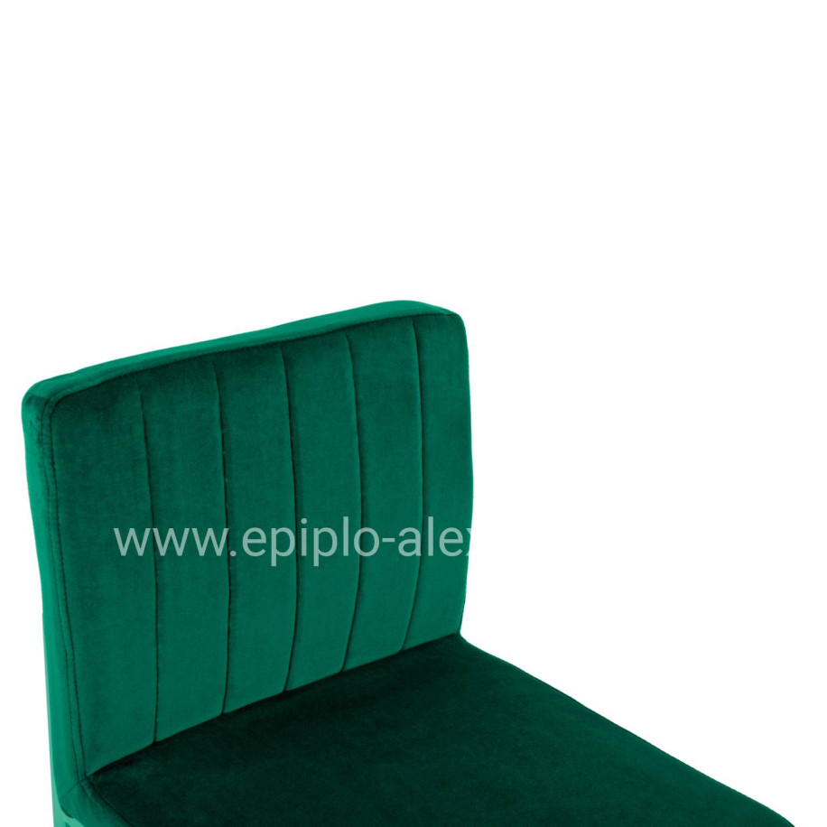 Bar Stool Piper Velvet Cypress & Gold Metallic Frame HM8525.03 40x49x96 cm