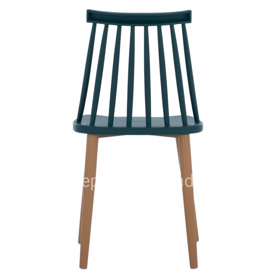 Dining Chair HM8052.05 Vanessa Blue with metallic legs 43x41x82,5 cm.