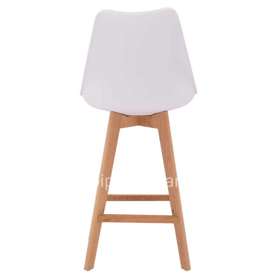 Bar Stool Vegas HM8000.11 White 48x58x105 cm