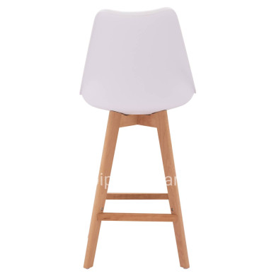 Bar Stool Vegas HM8000.11 White 48x58x105 cm