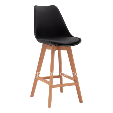 Bar Stool Vegas HM8000.12 Black 48x58x105 cm