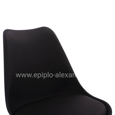 Bar Stool Vegas HM8000.12 Black 48x58x105 cm