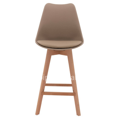 Bar Stool Vegas HM8000.45 Cappuccino color 48x58x105 cm