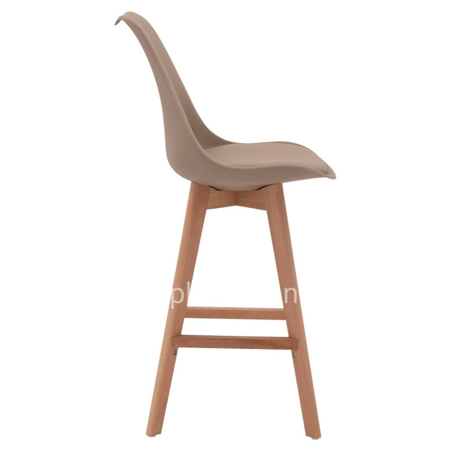 Bar Stool Vegas HM8000.45 Cappuccino color 48x58x105 cm