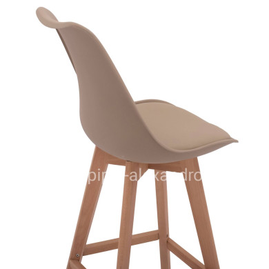 Bar Stool Vegas HM8000.45 Cappuccino color 48x58x105 cm