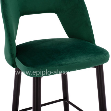 ΣΚΑΜΠΟ ΜΠΑΡ HARPER HM8526.03 ΒΕΛΟΥΔΟ ΚΥΠΑΡΙΣΣΙ ΜΕ ΜΕΤΑΛΛΙΚΟ ΣΚΕΛΕΤΟ 50x51x111Y εκ.