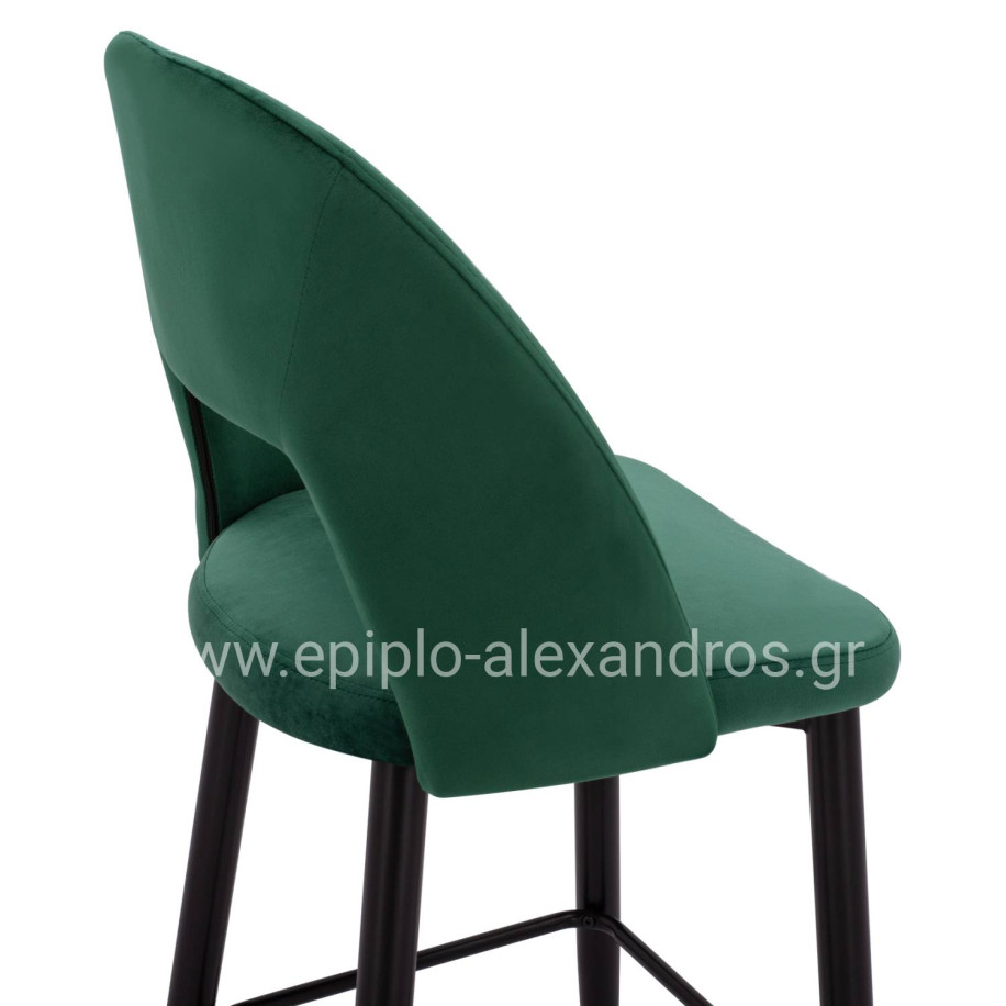 ΣΚΑΜΠΟ ΜΠΑΡ HARPER HM8526.03 ΒΕΛΟΥΔΟ ΚΥΠΑΡΙΣΣΙ ΜΕ ΜΕΤΑΛΛΙΚΟ ΣΚΕΛΕΤΟ 50x51x111Y εκ.