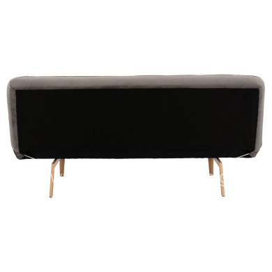 Sofa Bed 3 seater from velvet grey HM3168.01 193x85x88cm
