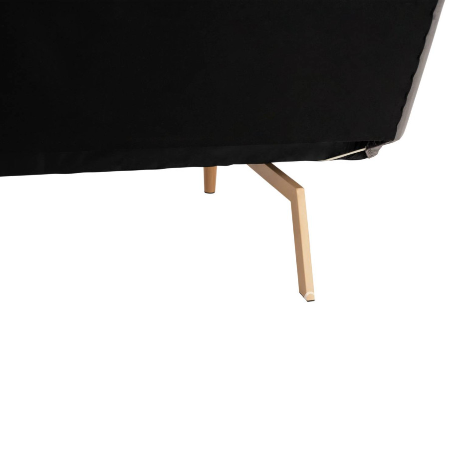 Sofa Bed 3 seater from velvet grey HM3168.01 193x85x88cm