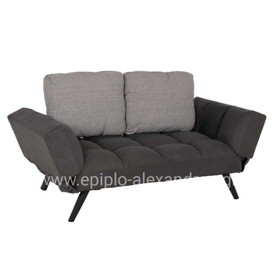 Sofa 3 Seater HM3169.01 GREY with Pillows 165-190x75x89Η cm