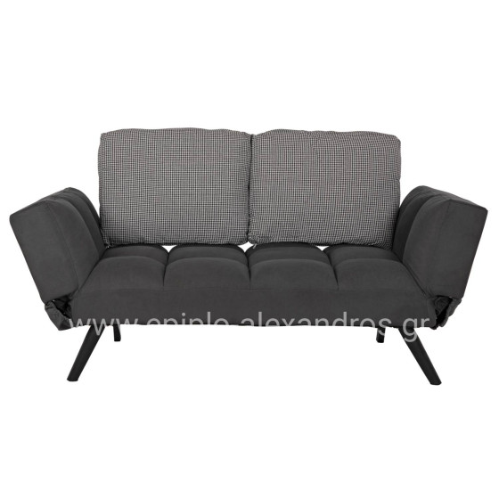 Sofa 3 Seater HM3169.01 GREY with Pillows 165-190x75x89Η cm