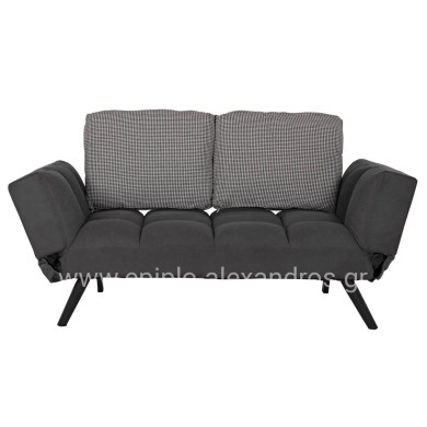 Sofa 3 Seater HM3169.01 GREY with Pillows 165-190x75x89Η cm