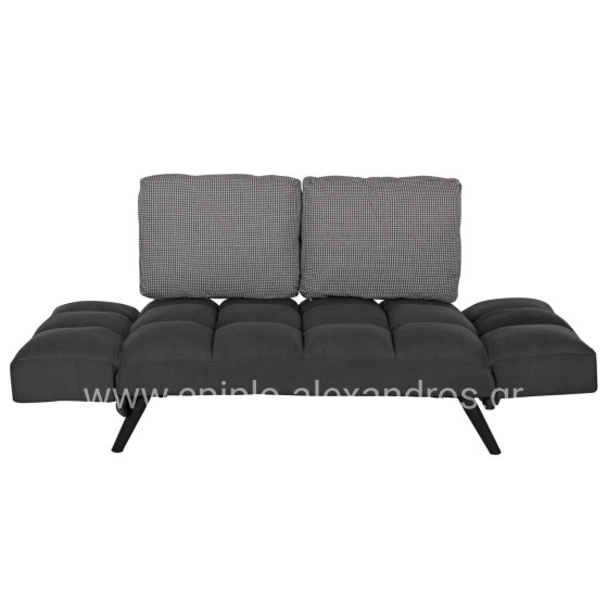 Sofa 3 Seater HM3169.01 GREY with Pillows 165-190x75x89Η cm
