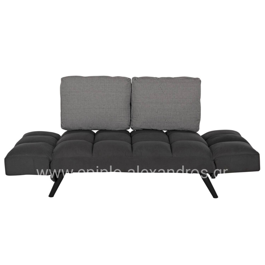 Sofa 3 Seater HM3169.01 GREY with Pillows 165-190x75x89Η cm
