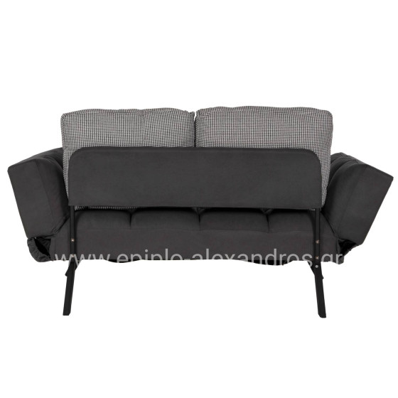 Sofa 3 Seater HM3169.01 GREY with Pillows 165-190x75x89Η cm
