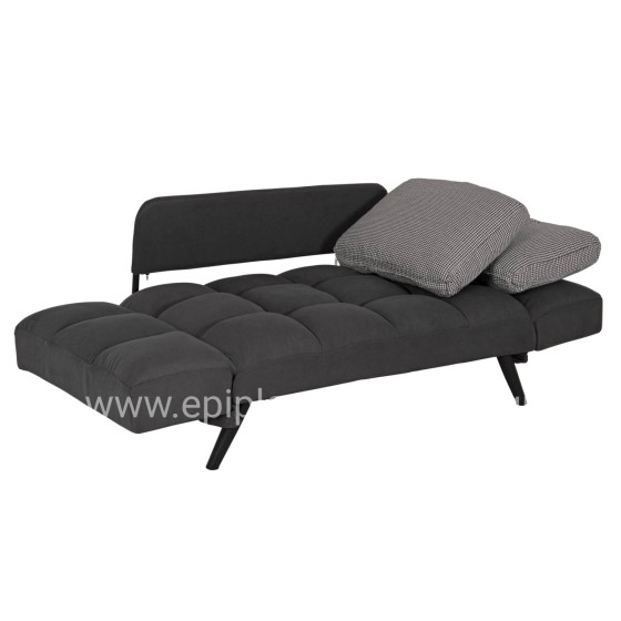Sofa 3 Seater HM3169.01 GREY with Pillows 165-190x75x89Η cm