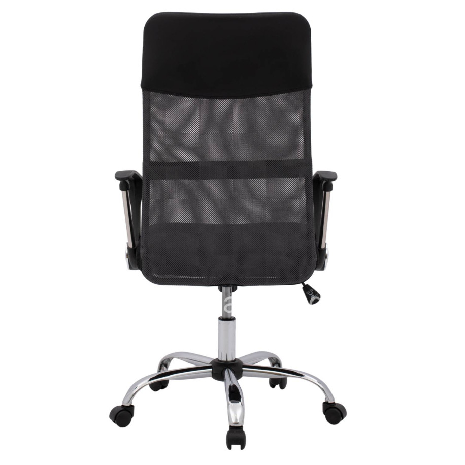 Office chair CABLE HM1000.10 Black Grey Mesh chromed leg 61x58x118