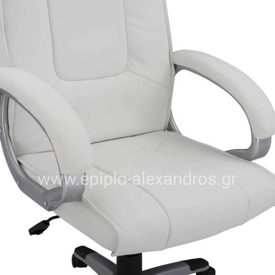 Office Chair HM1092.02 White 63x66x116cm