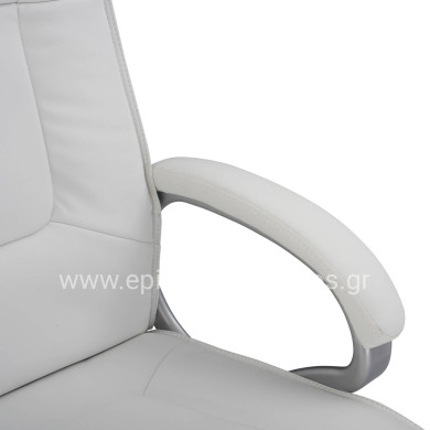 Office Chair HM1092.02 White 63x66x116cm