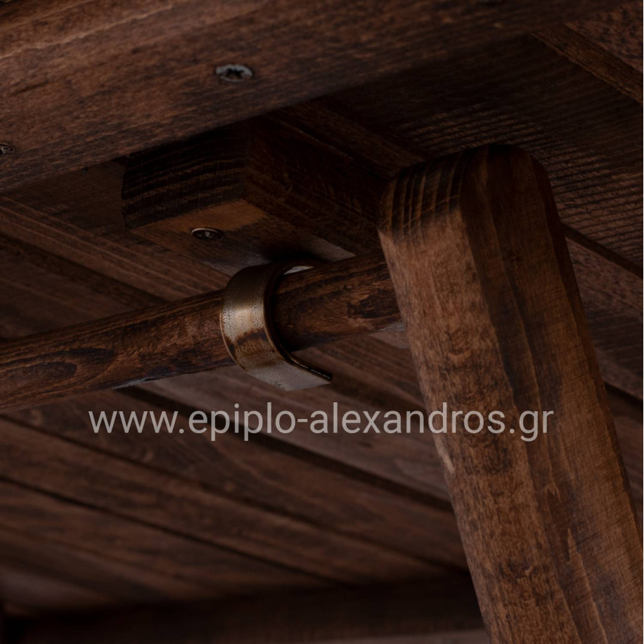 ΤΡΑΠΕΖΙ ΣΚΗΝΟΘΕΤH ΛΗΜΝΟΣ ΜΑΣΙΦ ΟΞΙΑ ΕΜΠOΤΙΣΜΟΣ ΚΑΡΥΔΙ HM5652.01 100x60x75 εκ.