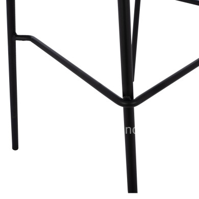 Stool VINCENT HM8579.13 VELVET GREEN AND METAL FRAME 56,5x47x106 cm.