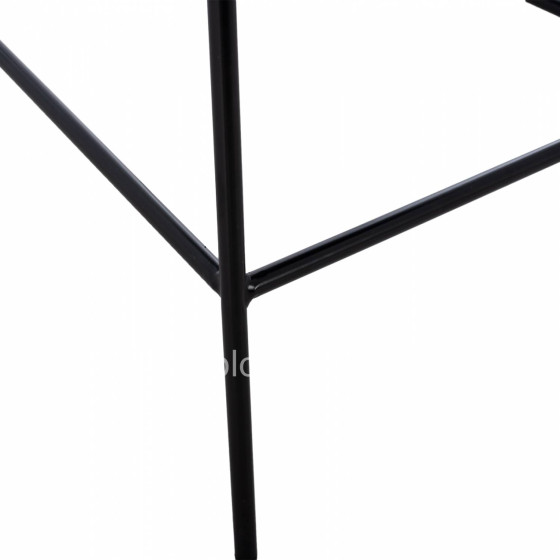 ΣΚΑΜΠΟ ΜΕΣΑΙΟΥ ΥΨΟΥΣ HM8735.01 KELSO ΒΕΛΟΥΔΟ ΓΚΡΙ ΜΕ ΜΕΤΑΛΛΙΚΟ ΣΚΕΛΕΤΟ 54x58x95Υ εκ.