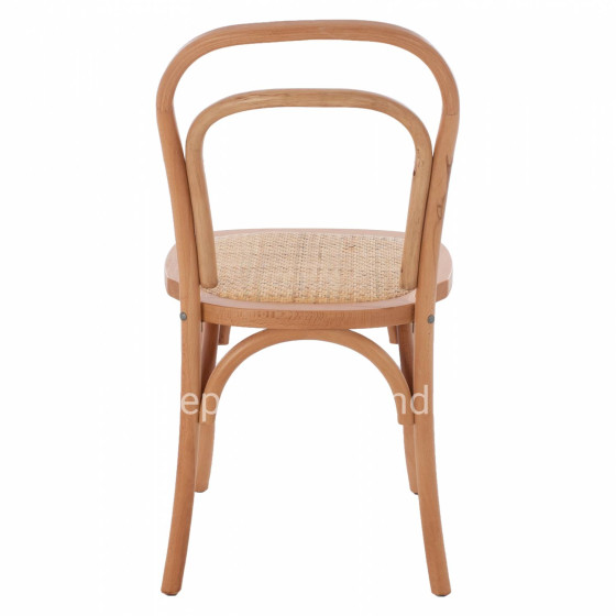 VIENNA WOODEN CHAIR FROM BEECH WOOD TO NATURAL HM8644.01 45x54x89 cm.