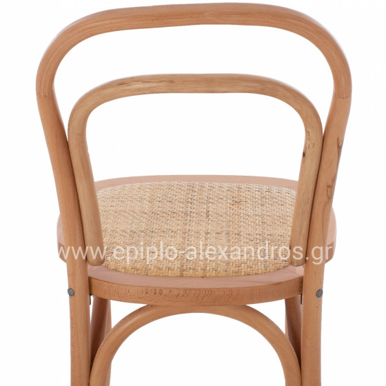 VIENNA WOODEN CHAIR FROM BEECH WOOD TO NATURAL HM8644.01 45x54x89 cm.