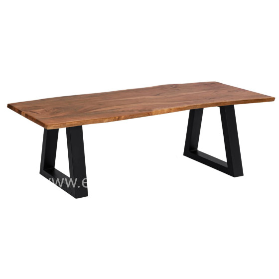 ΠΑΓΚΑΚΙ MONTANA SLIM HM8168.11 ΑΠΟ ΜΑΣΙΦ ΞΥΛΟ ΑΚΑΚΙΑΣ 160Χ45Χ46Υ εκ.