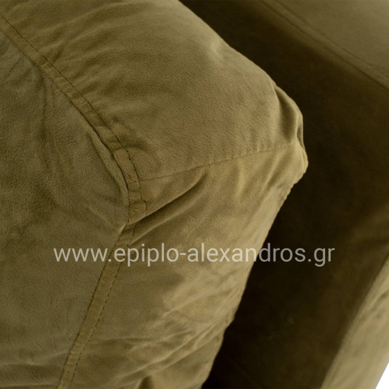 SOFA BED CONSTANCE HM3079.13 VELVET OLIVE GREEN 150x87x79 cm.