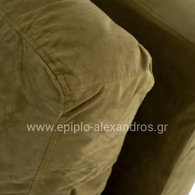 SOFA BED CONSTANCE HM3079.13 VELVET OLIVE GREEN 150x87x79 cm.