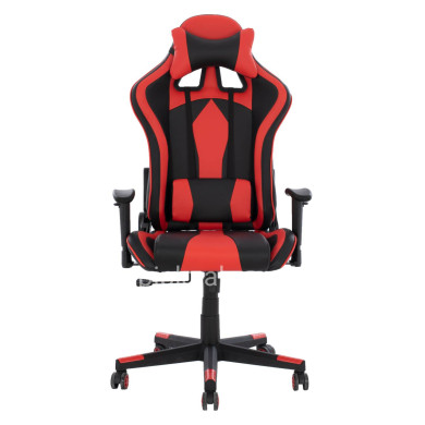 OFFICE GAMING CHAIR DOCKS HM1162.01 BLACK RED PU 67x70x130 cm.