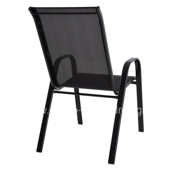 ΠΟΛΥΘΡΟΝΑ ΕΞ.ΧΩΡΟΥ LEON HM5000.03 ΜΕΤΑΛΛΙΚΗ ΜΑΥΡΟ ΜΕ TEXTILENE ΜΑΥΡΟ 55x77x95Υεκ