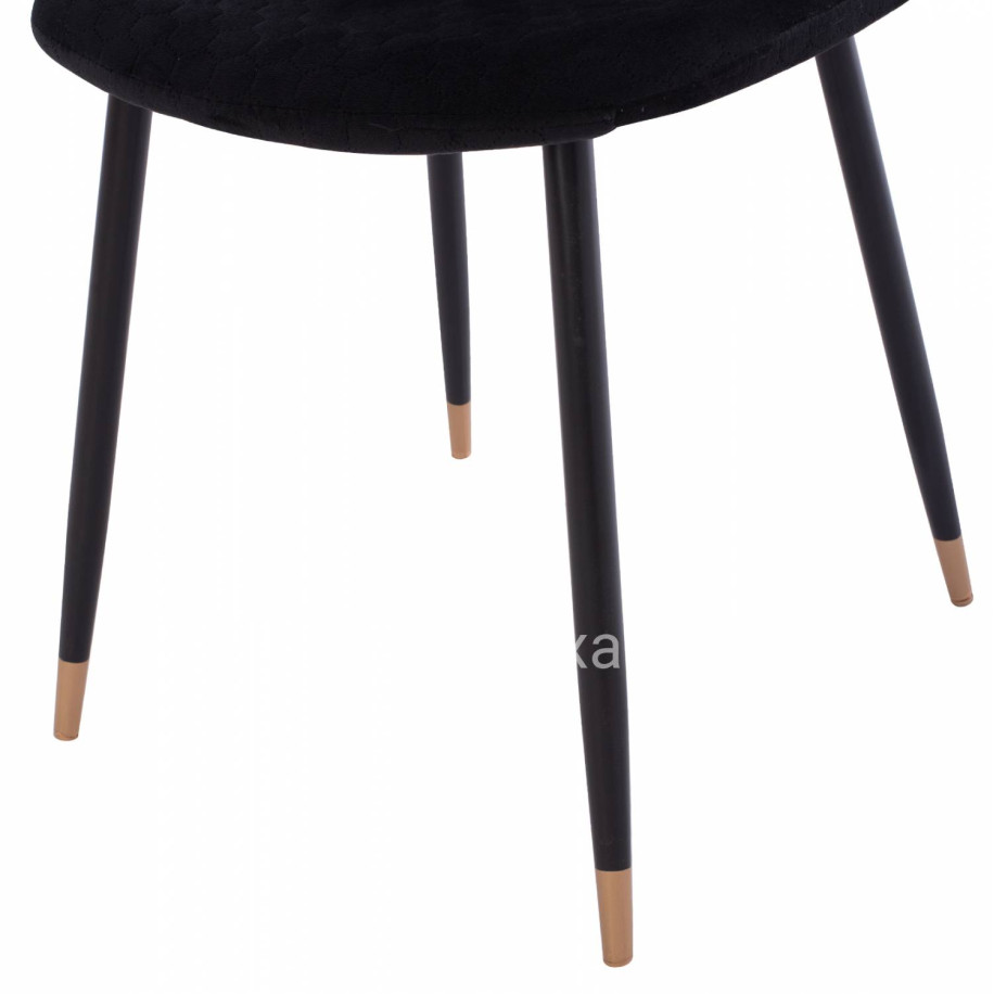 ΚΑΡΕΚΛΑ LUCILLE HM8552.04 ΑΠΟ ΒΕΛΟΥΔΟ ΜΑΥΡΟ ΜΕ ΜΕΤΑΛΛΙΚΟ ΣΚΕΛΕΤΟ 45X56X81Υ εκ.