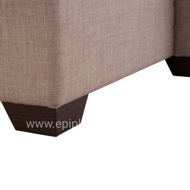 HM3244.04 corner sofa-bed, reversible, 200x133x77Ηcm, beige