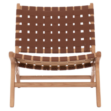 ΠΟΛΥΘΡΟΝΑ HM9326.01 FELIPE ΞΥΛΟ ΤΟΟΝ ΜΕ ΠΛΕΞΗ PU 67x70x75Y εκ.