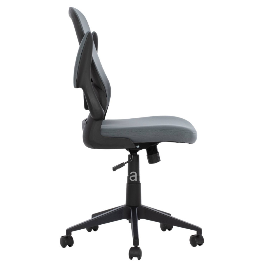 Office Chair FB91178.10, black frame, grey mesh fabric, 60x56x105