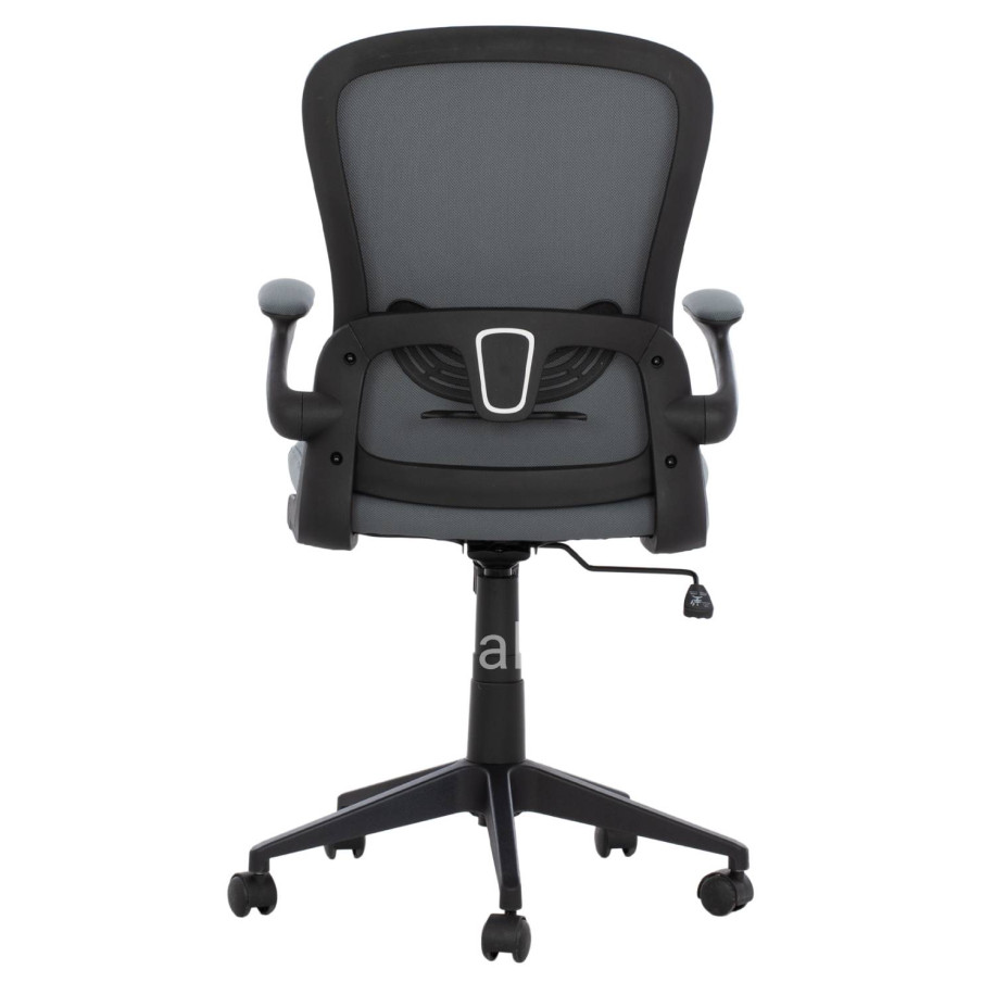 Office Chair FB91178.10, black frame, grey mesh fabric, 60x56x105