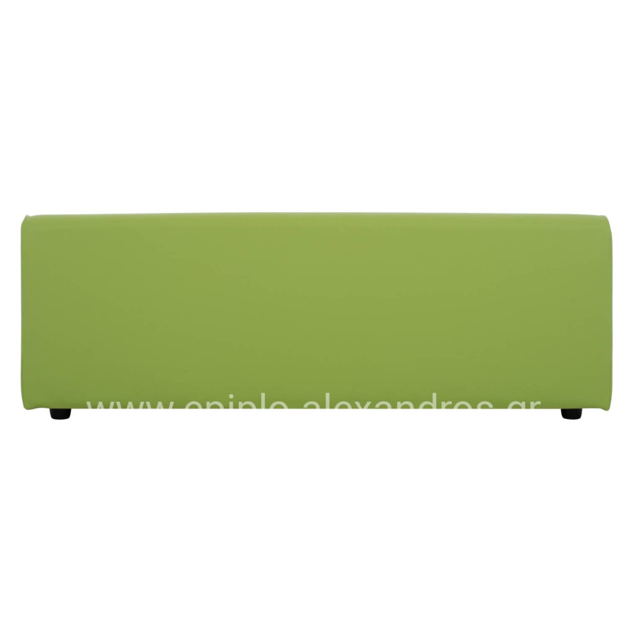 SOFA FOR KIDS HM3258.160, FOAM FILLINGS, PU LEATHER, LIME, 160x60x55